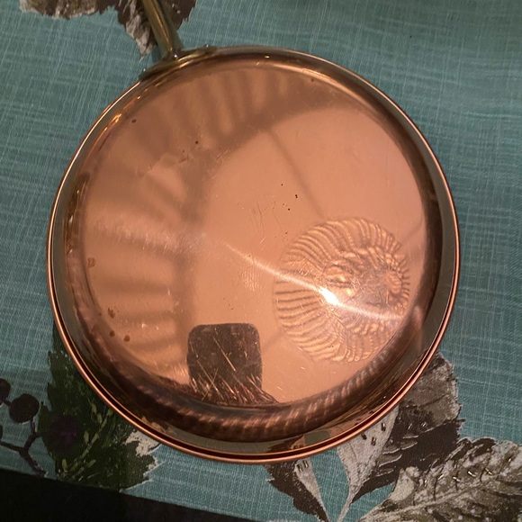 10” copper/brass skillet